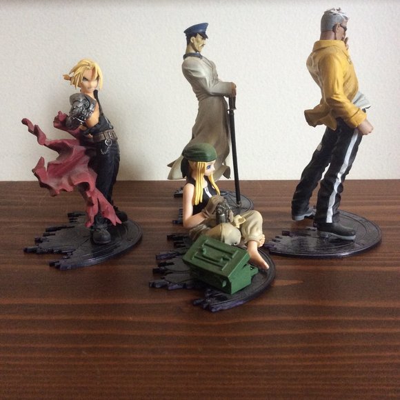 FullMetal Alchemist Brotherhood Square Enix BLACK LABEL Vol 1 Trading Arts (4) - Picture 2 of 8